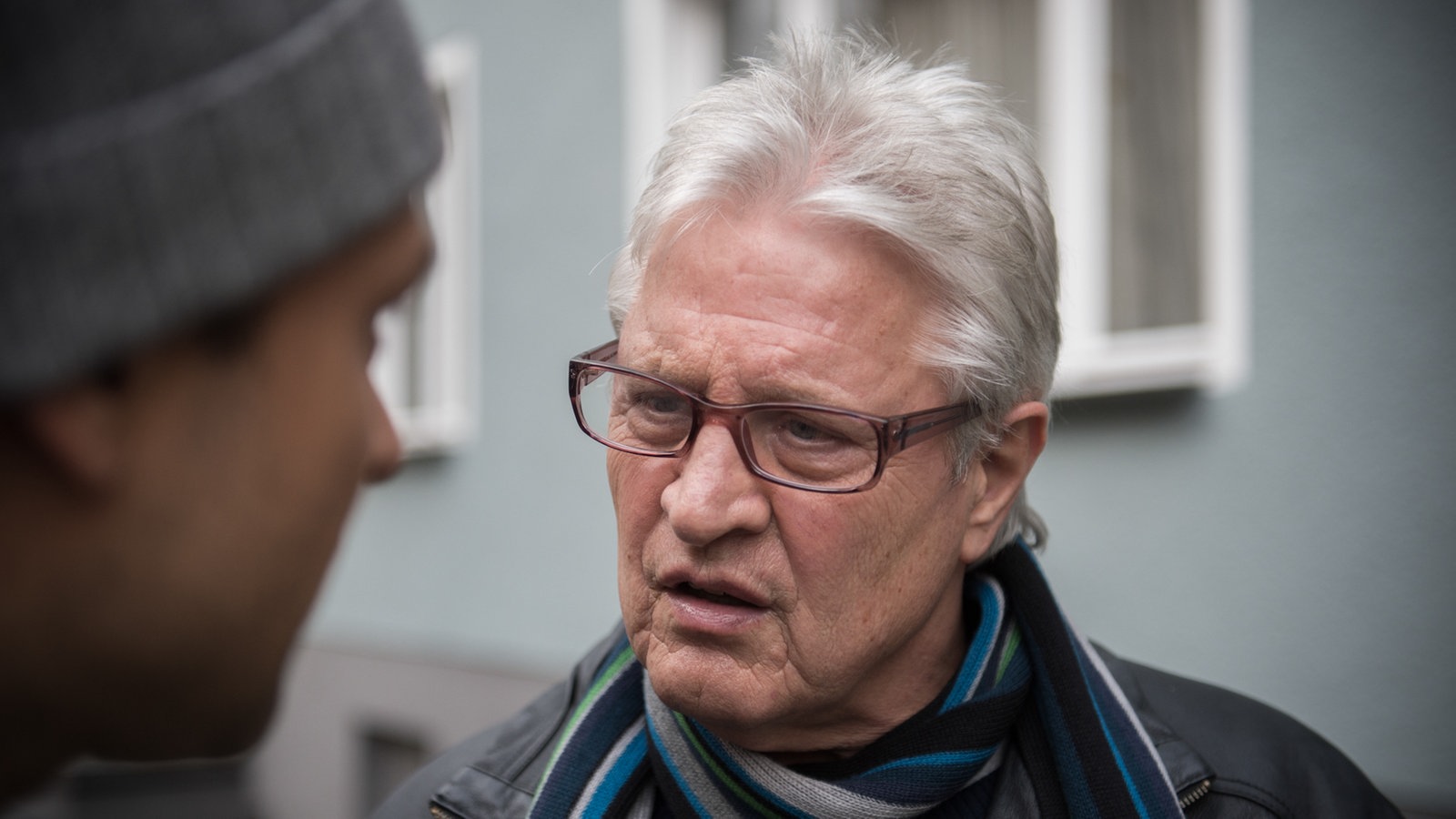 Enzo und Andy diskutieren
