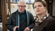 Gabi und Andy schauen verwundert