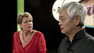 Gabi und Gung in einer Quiz-Show