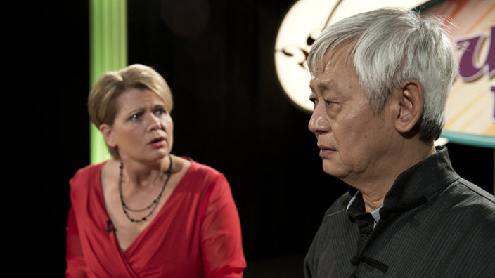 Gabi und Gung in einer Quiz-Show