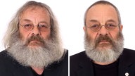 Harry vor und nach einem Friseurbesuch