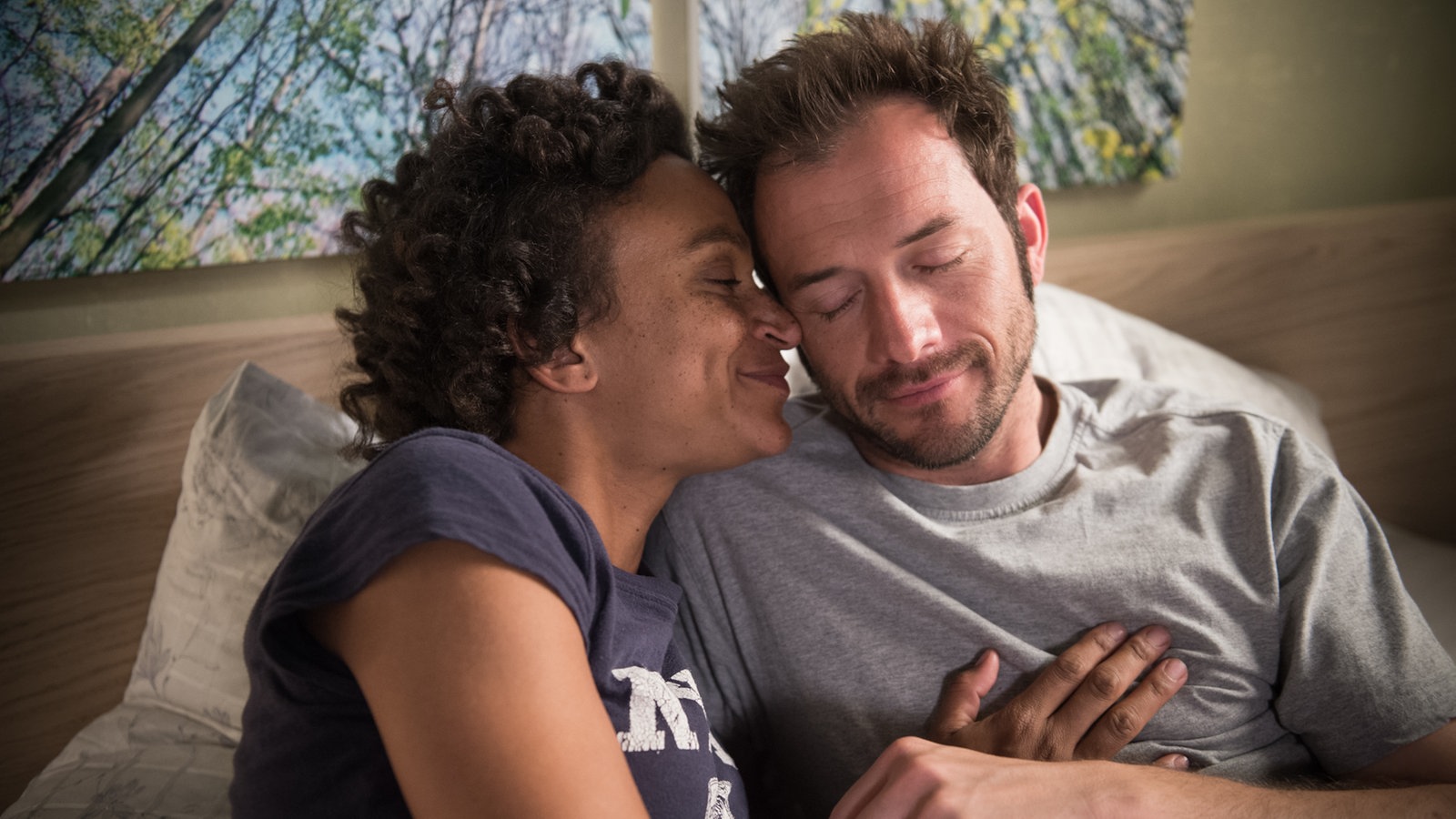 Iris und Alex turteln