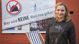 Lea beim Fotoshooting