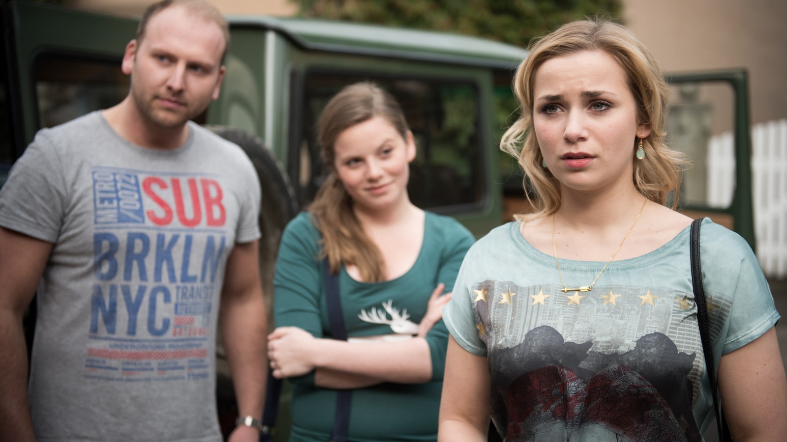 Lea schaut unglücklich