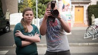 Lea und Sabine beim Shooting