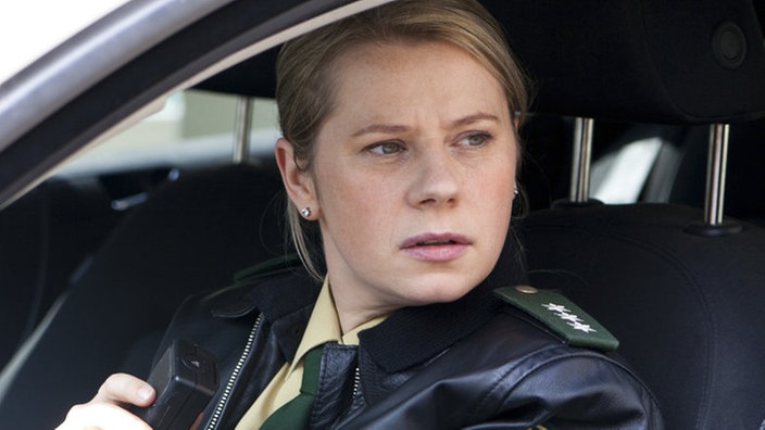 Nina im Einsatz bei der Polizei