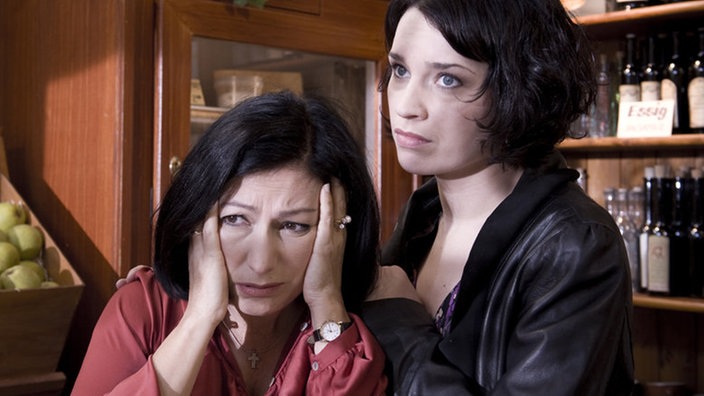 Sabrina und Angelina im "Alimentari"