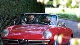 Strahlender Himmel, schnurrendes Cabriolet: Gerd und Carsten gönnen sich einen Luxustag im Grünen.