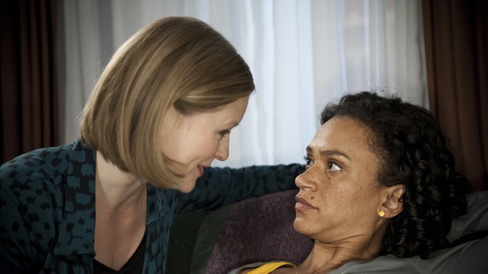 Tanja nähert sich Iris