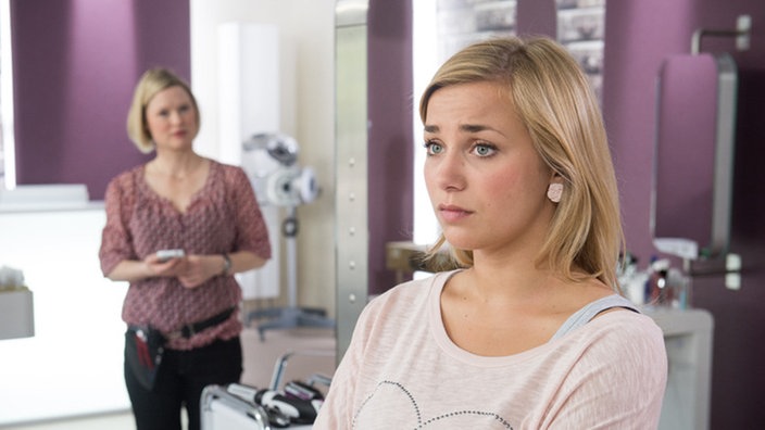 Tanja redet mit Lisa
