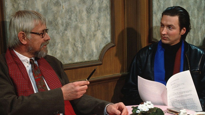 Was führt Robert (Martin Armknecht, rechts) im Schilde?