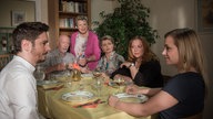 Zenkers und Beimers essen zusammen
