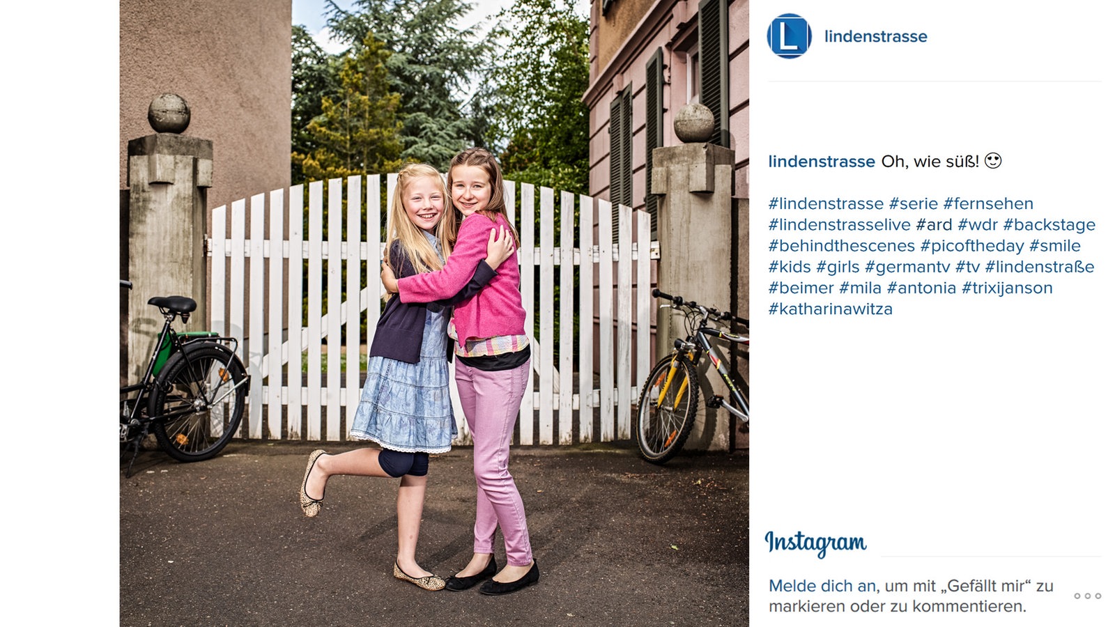 Lindenstraße bei Instagram
