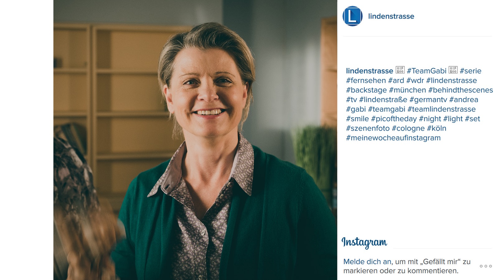 Lindenstraße bei Instagram