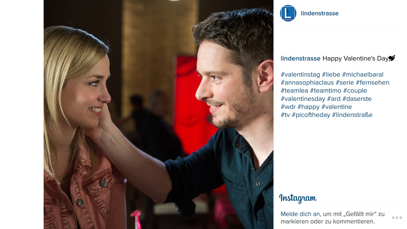 Lindenstraße bei Instagram