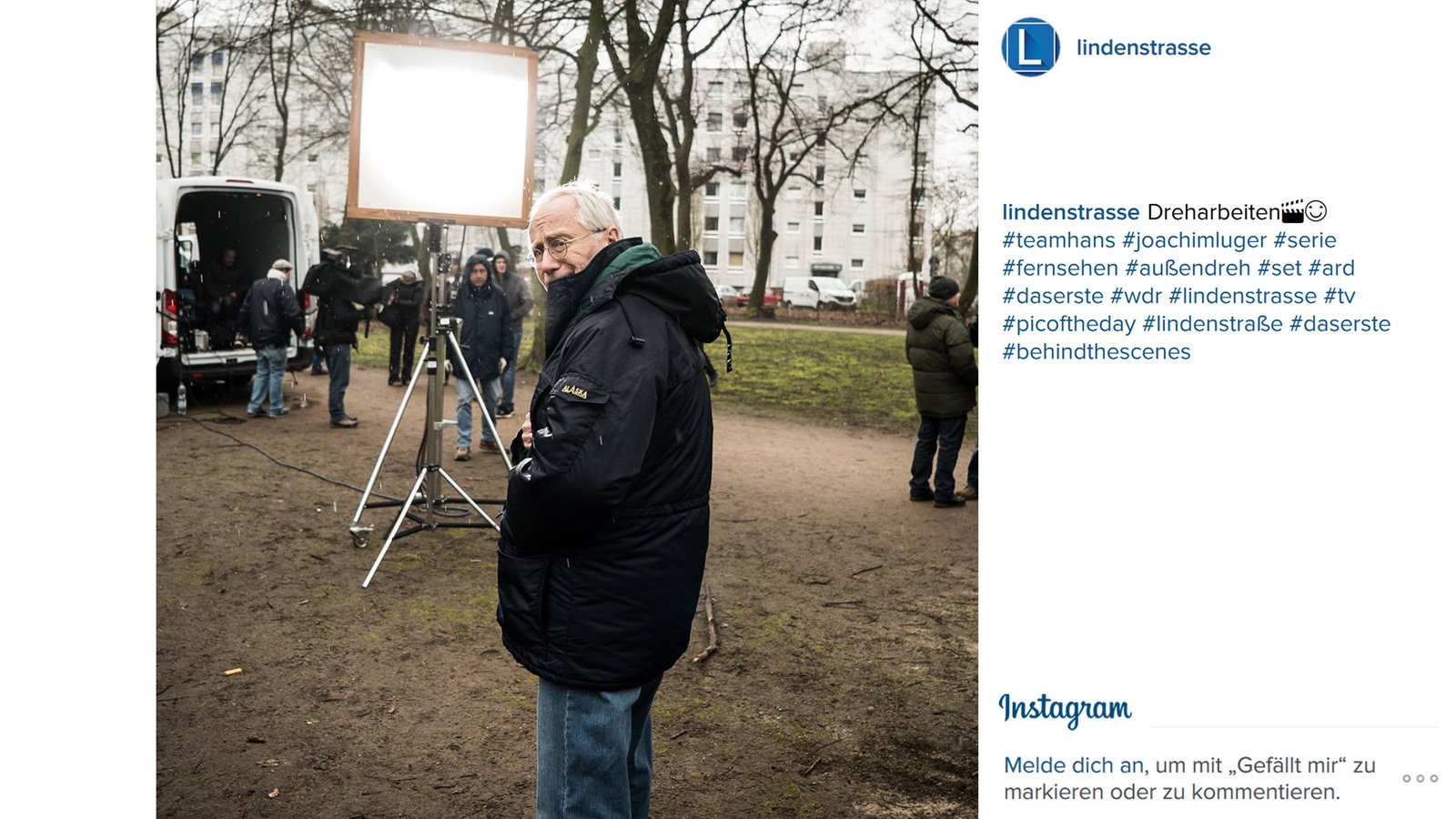 Lindenstraße bei Instagram