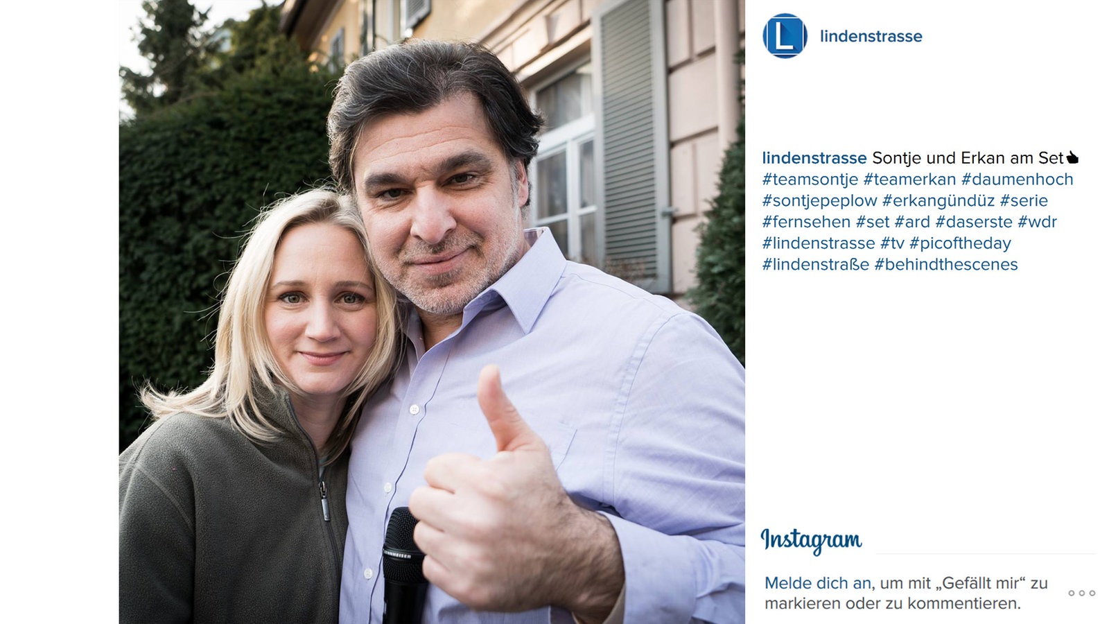 Lindenstraße bei Instagram