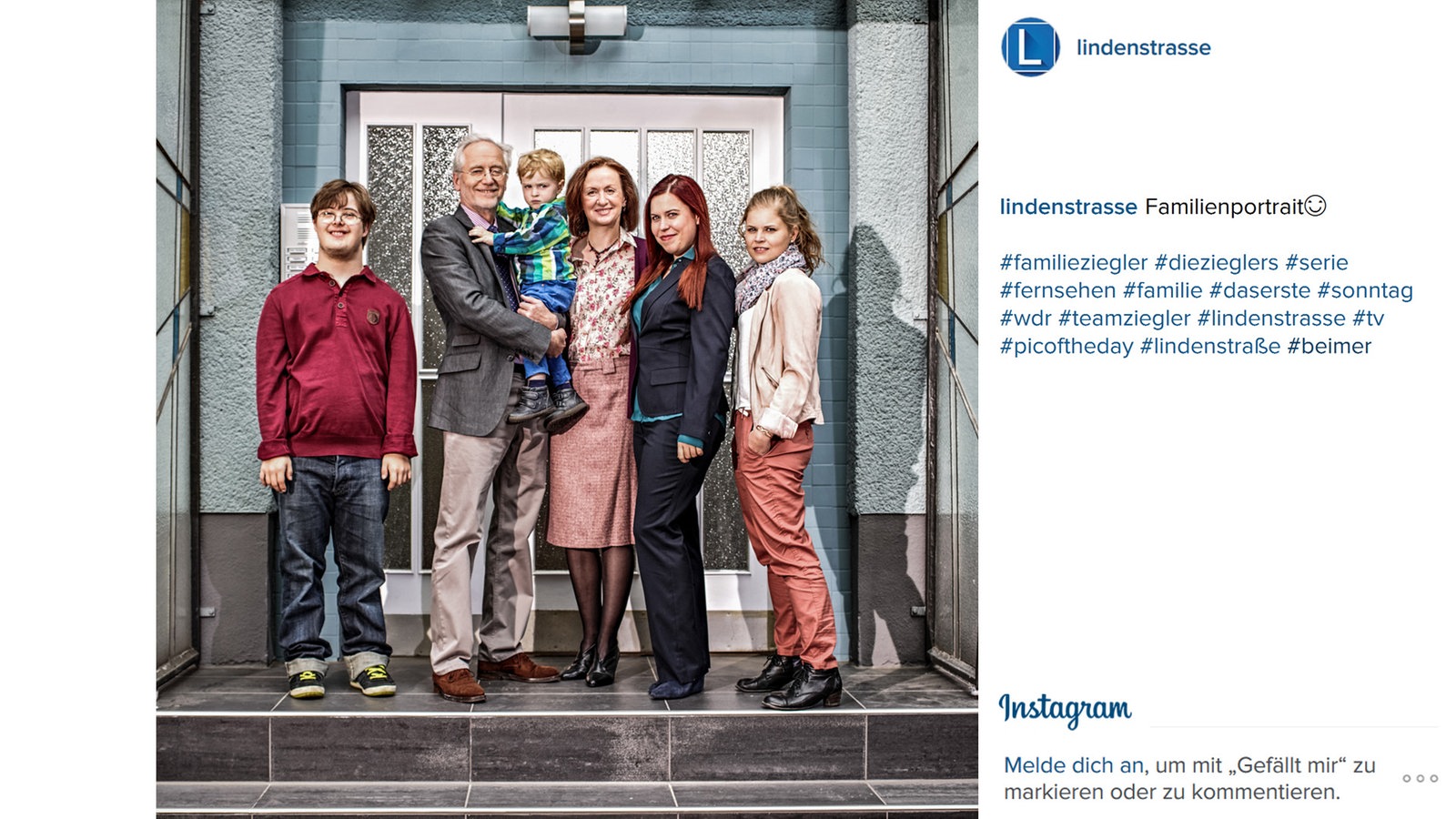 Lindenstraße bei Instagram