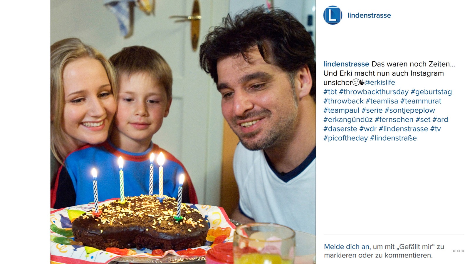 Lindenstraße bei Instagram