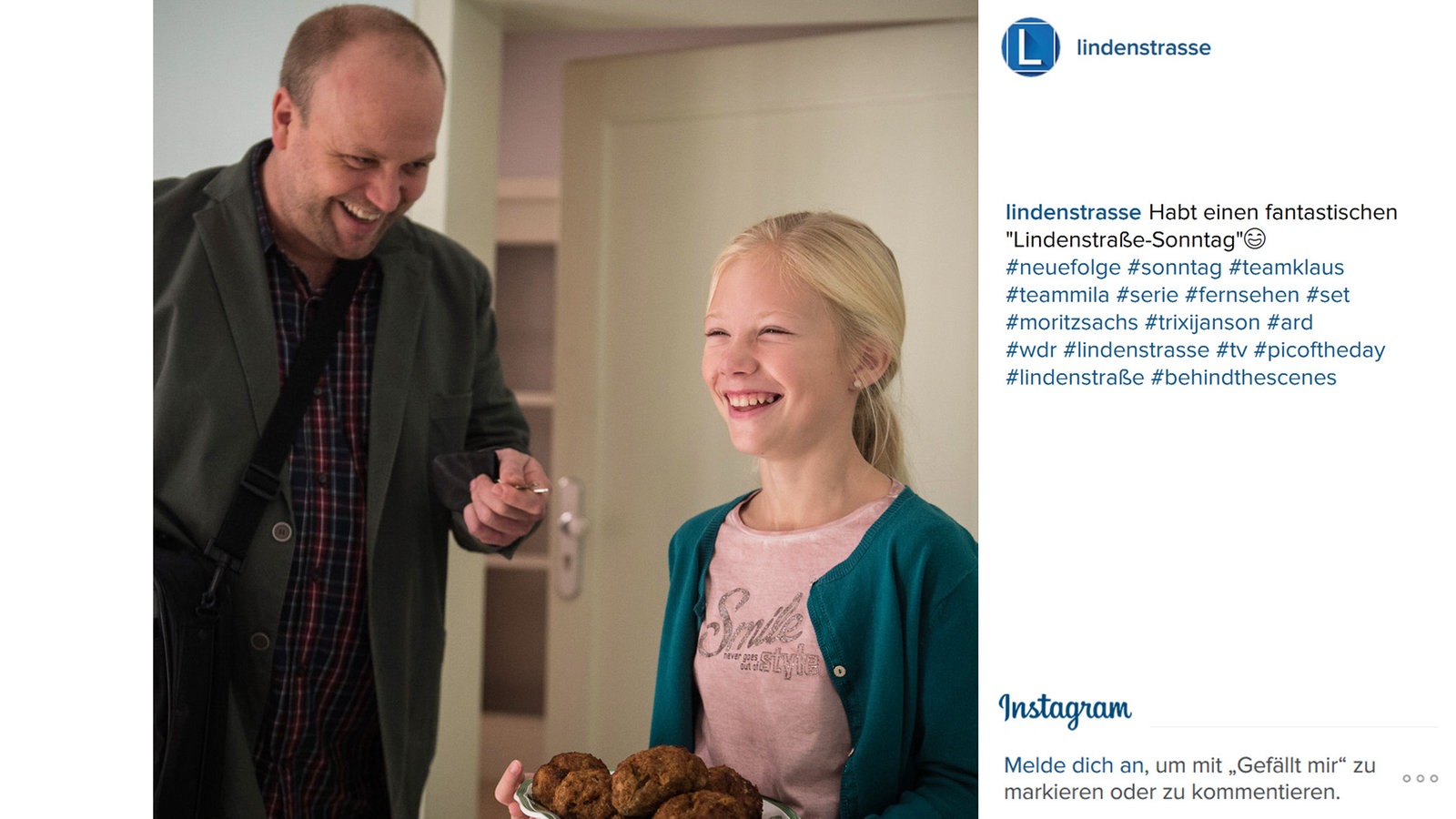 Lindenstraße bei Instagram