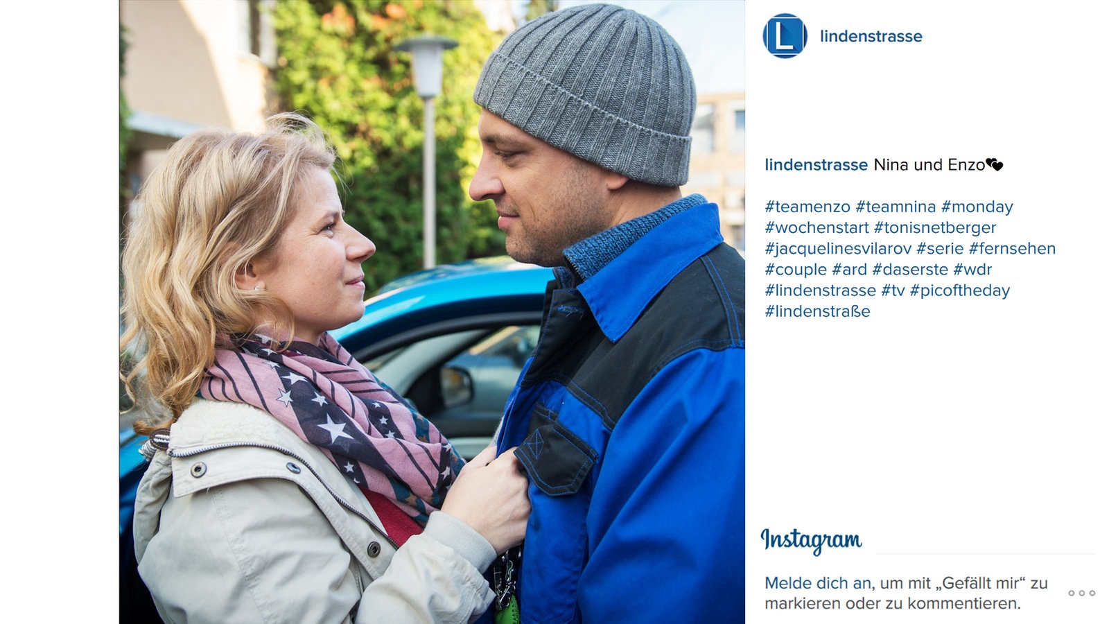 Lindenstraße bei Instagram