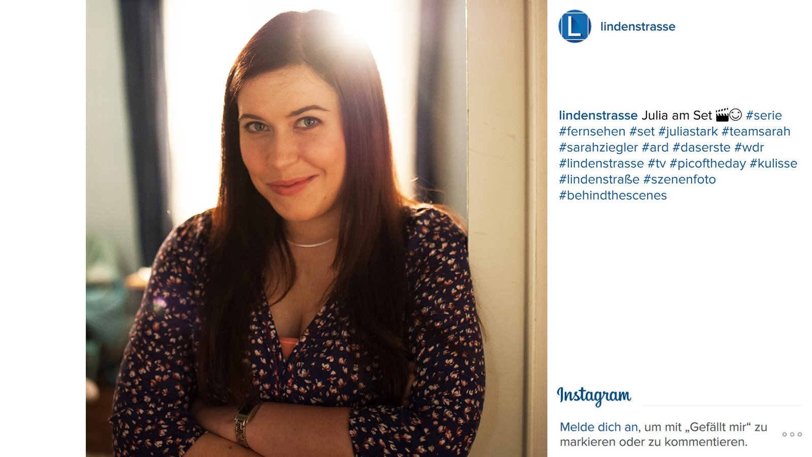 Lindenstraße bei Instagram