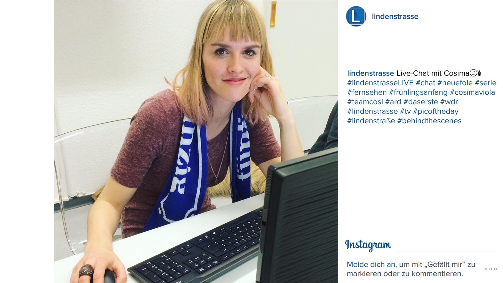Lindenstraße bei Instagram