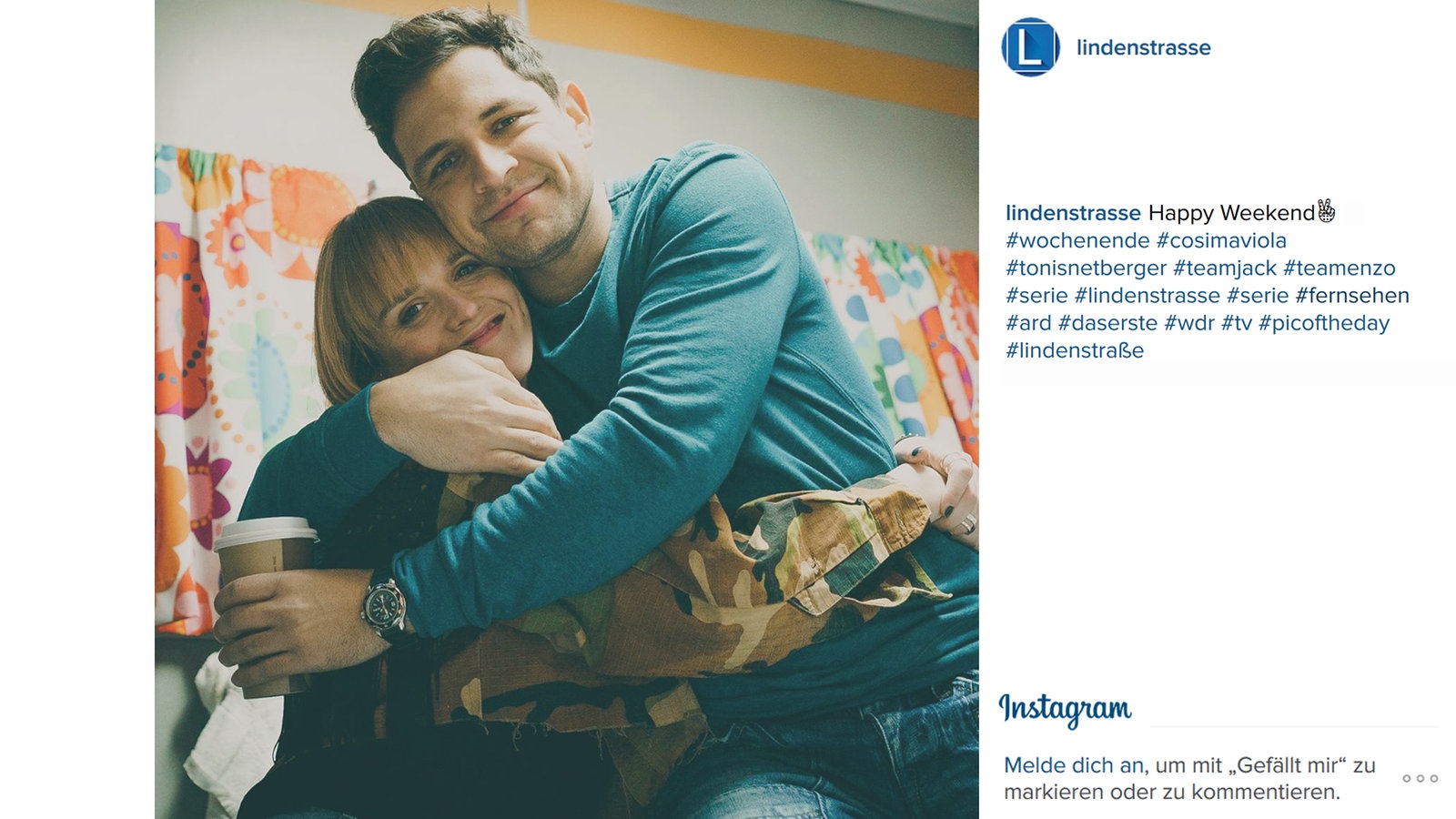 Lindenstraße bei Instagram