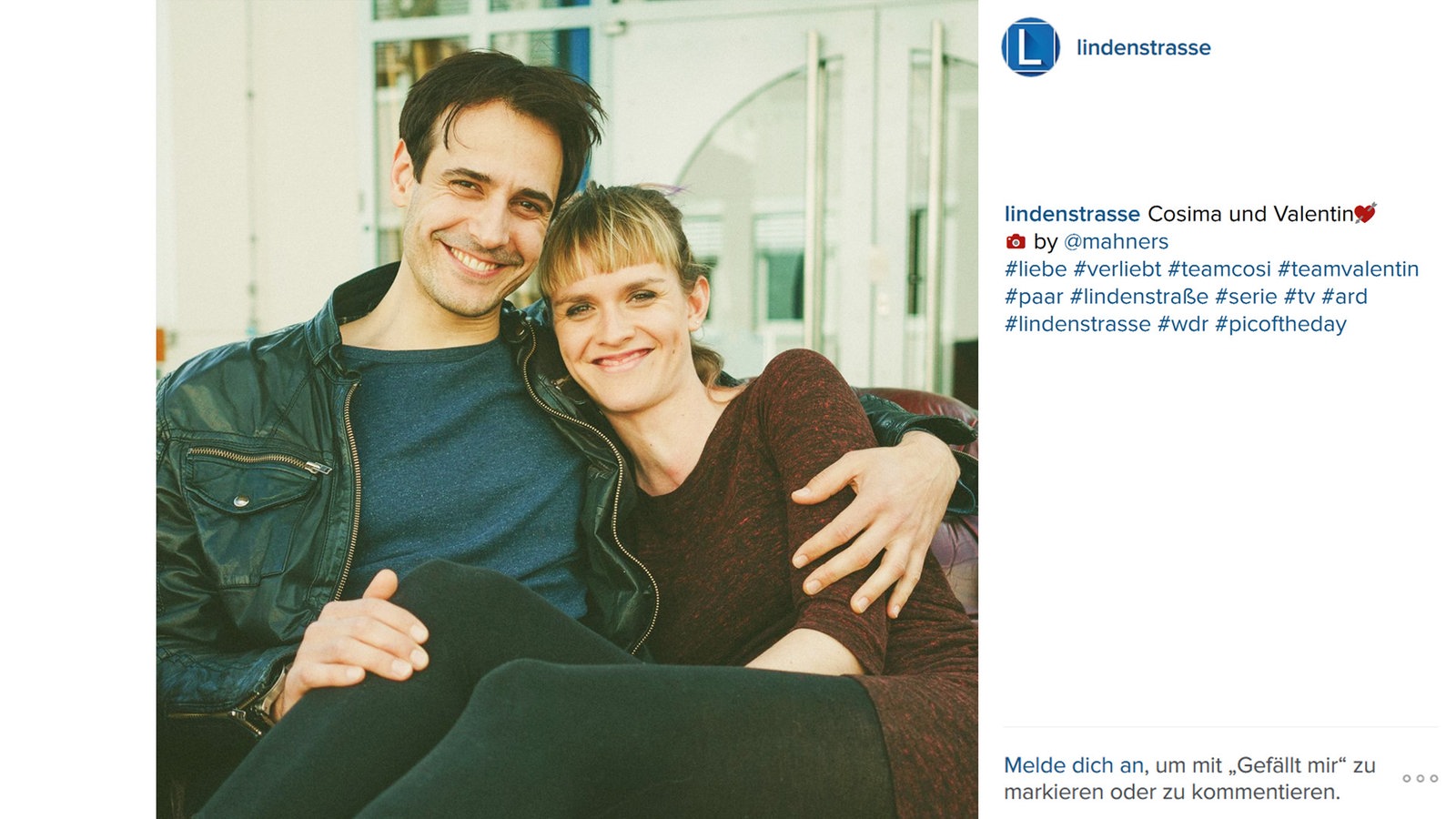 Lindenstraße bei Instagram