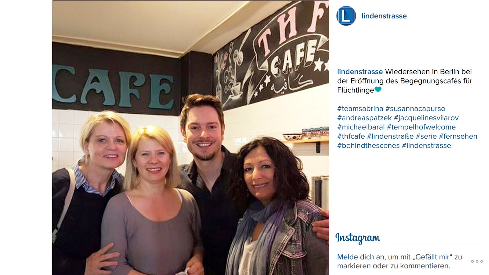 Lindenstraße bei Instagram