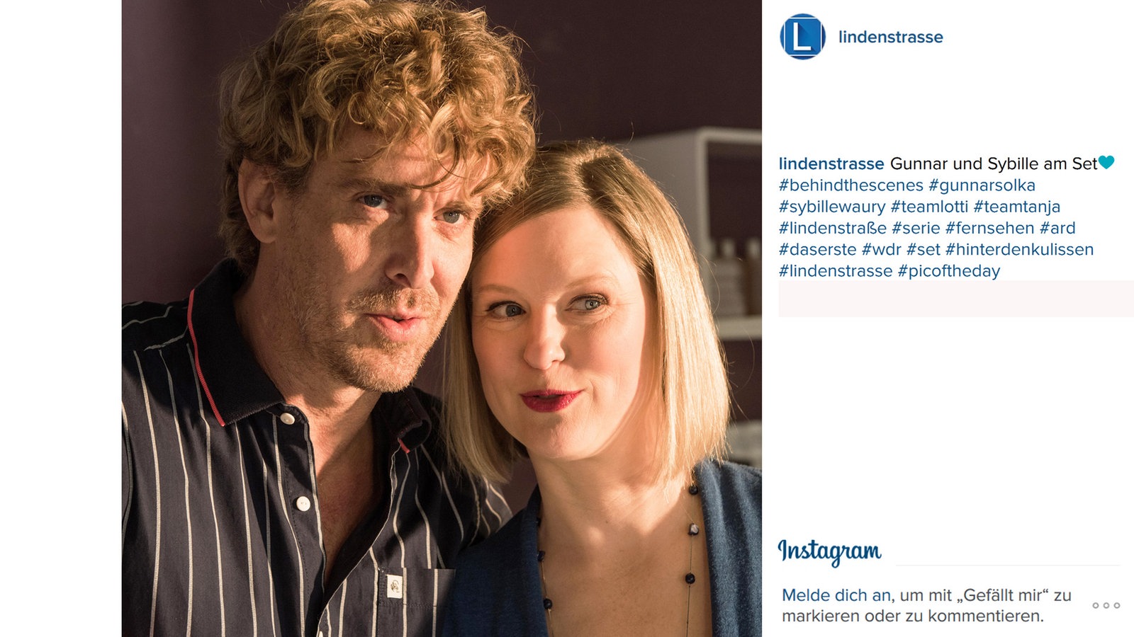 Lindenstraße bei Instagram