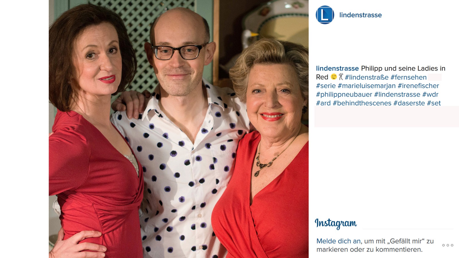Lindenstraße bei Instagram
