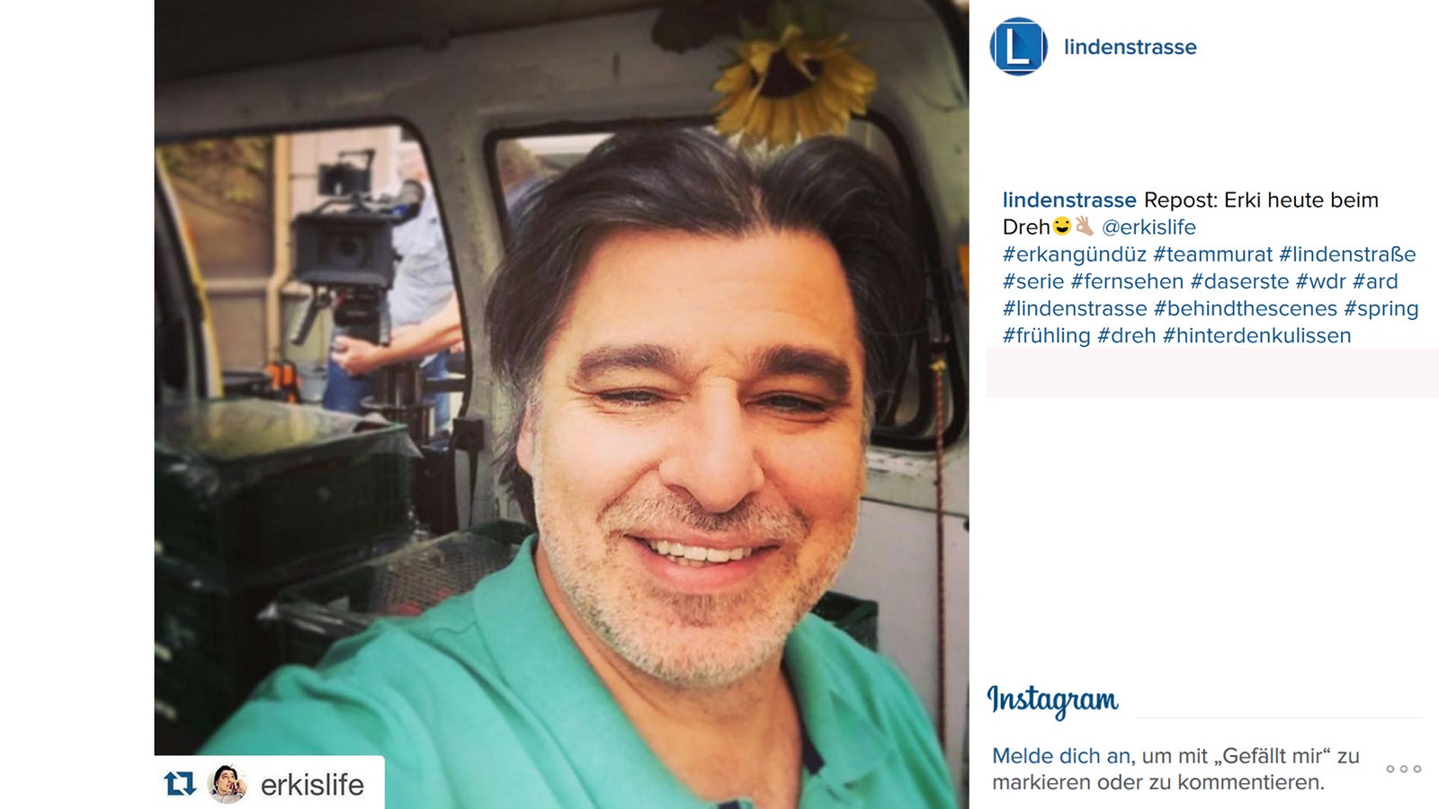 Lindenstraße bei Instagram