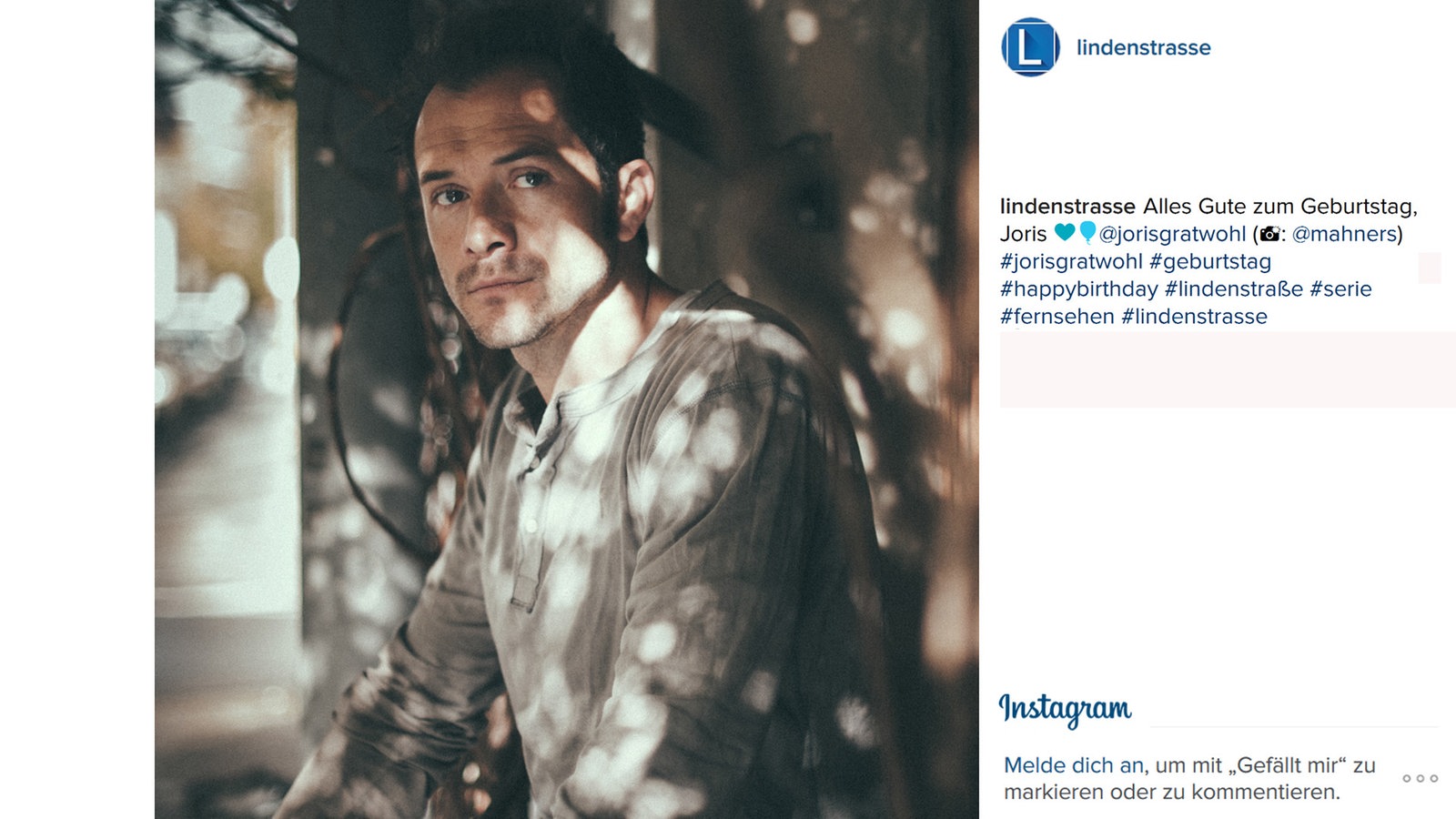 Lindenstraße bei Instagram