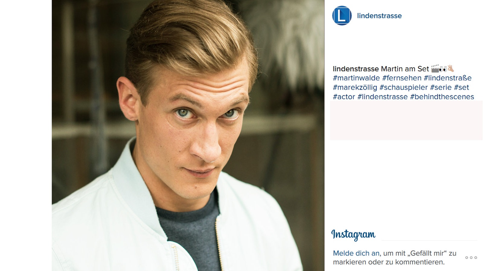 Lindenstraße bei Instagram