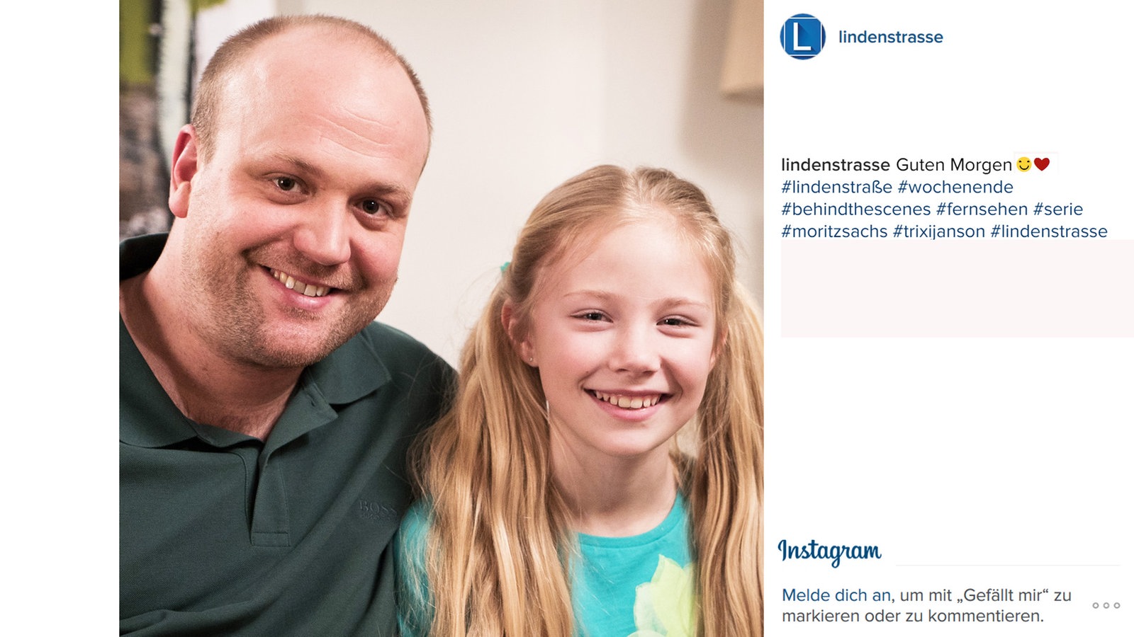 Lindenstraße bei Instagram