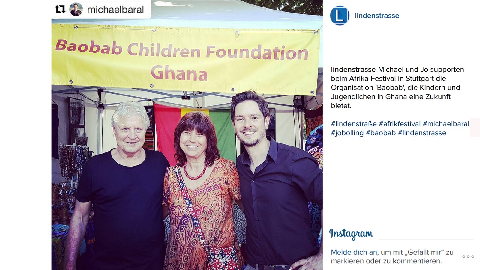 Lindenstraße bei Instagram