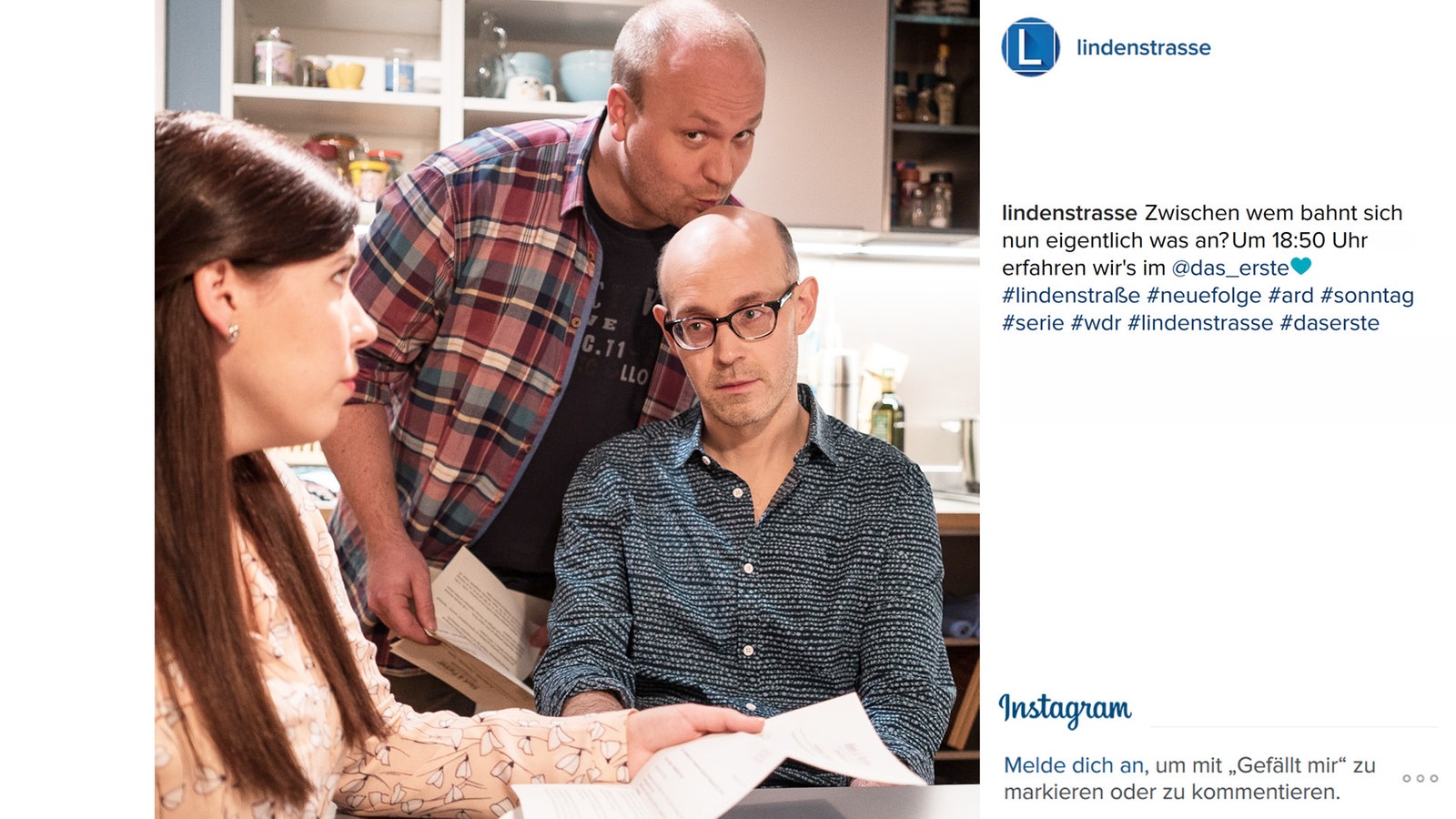 Lindenstraße bei Instagram