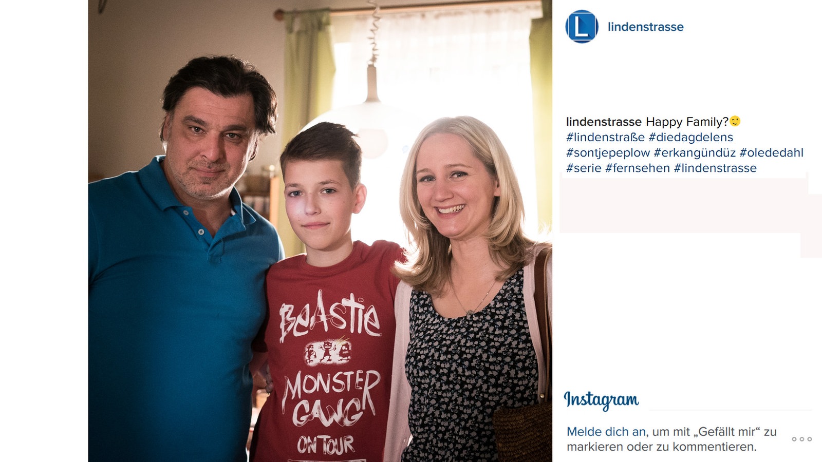 Lindenstraße bei Instagram