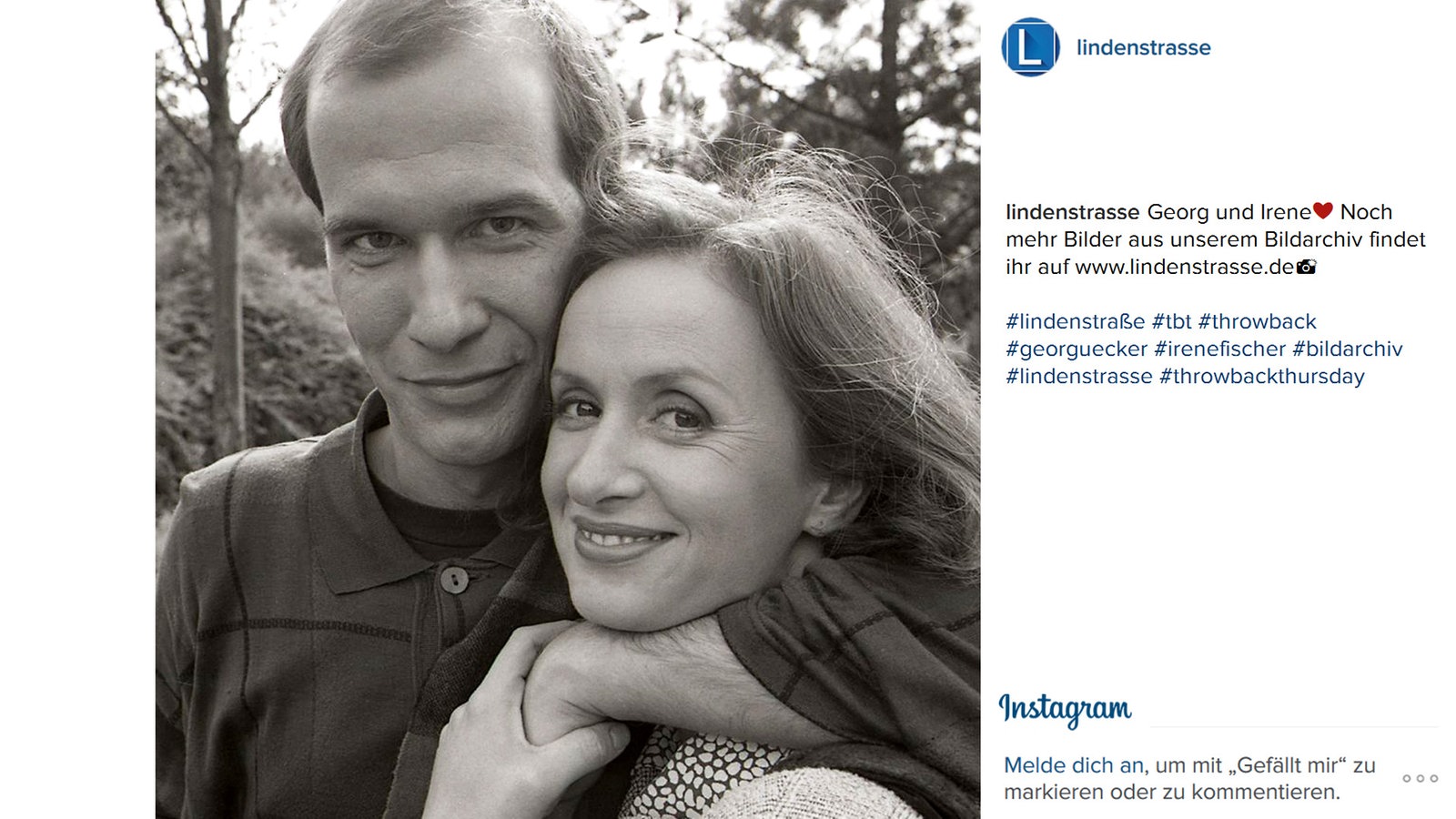 Lindenstraße bei Instagram