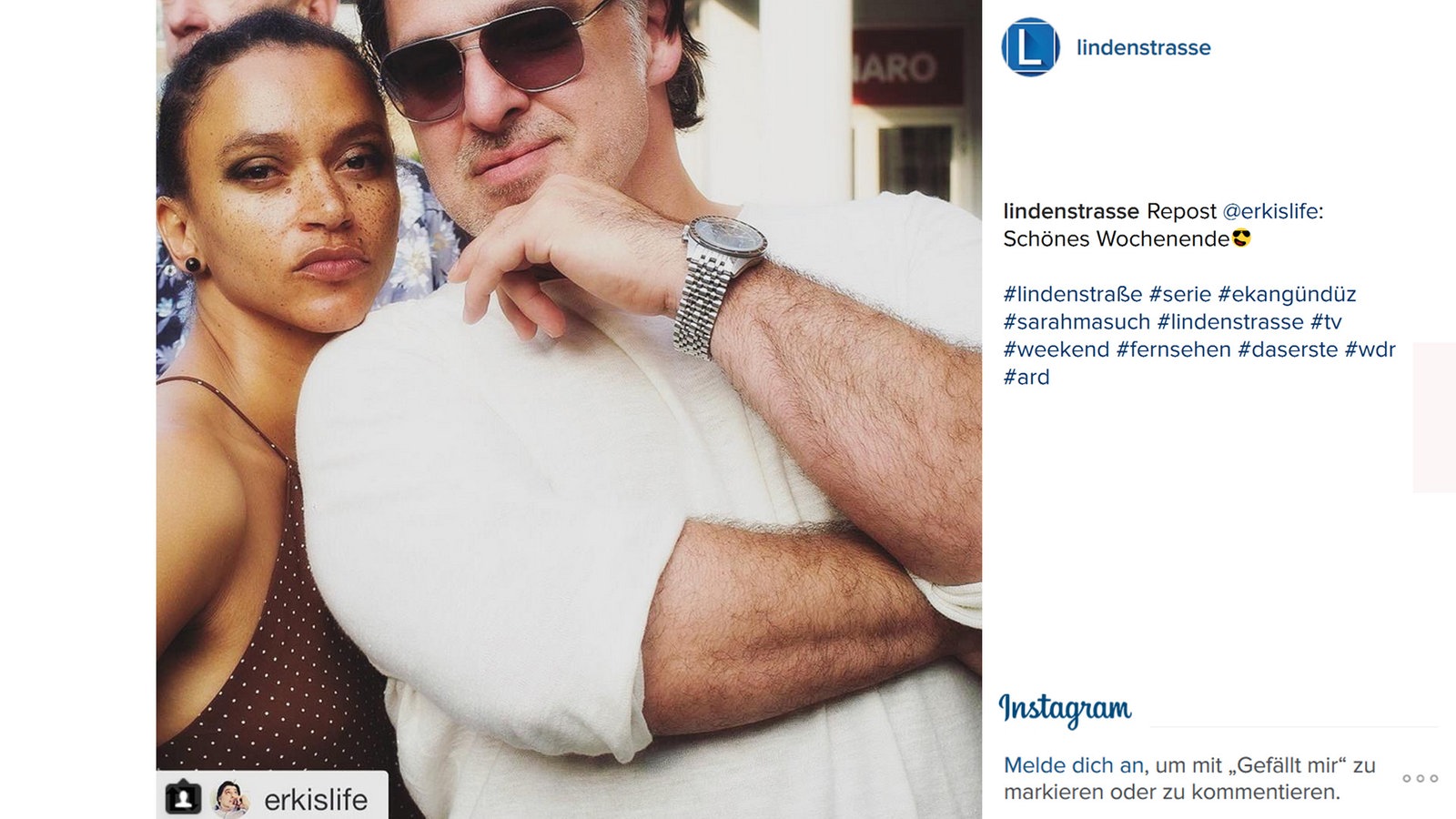 Lindenstraße bei Instagram