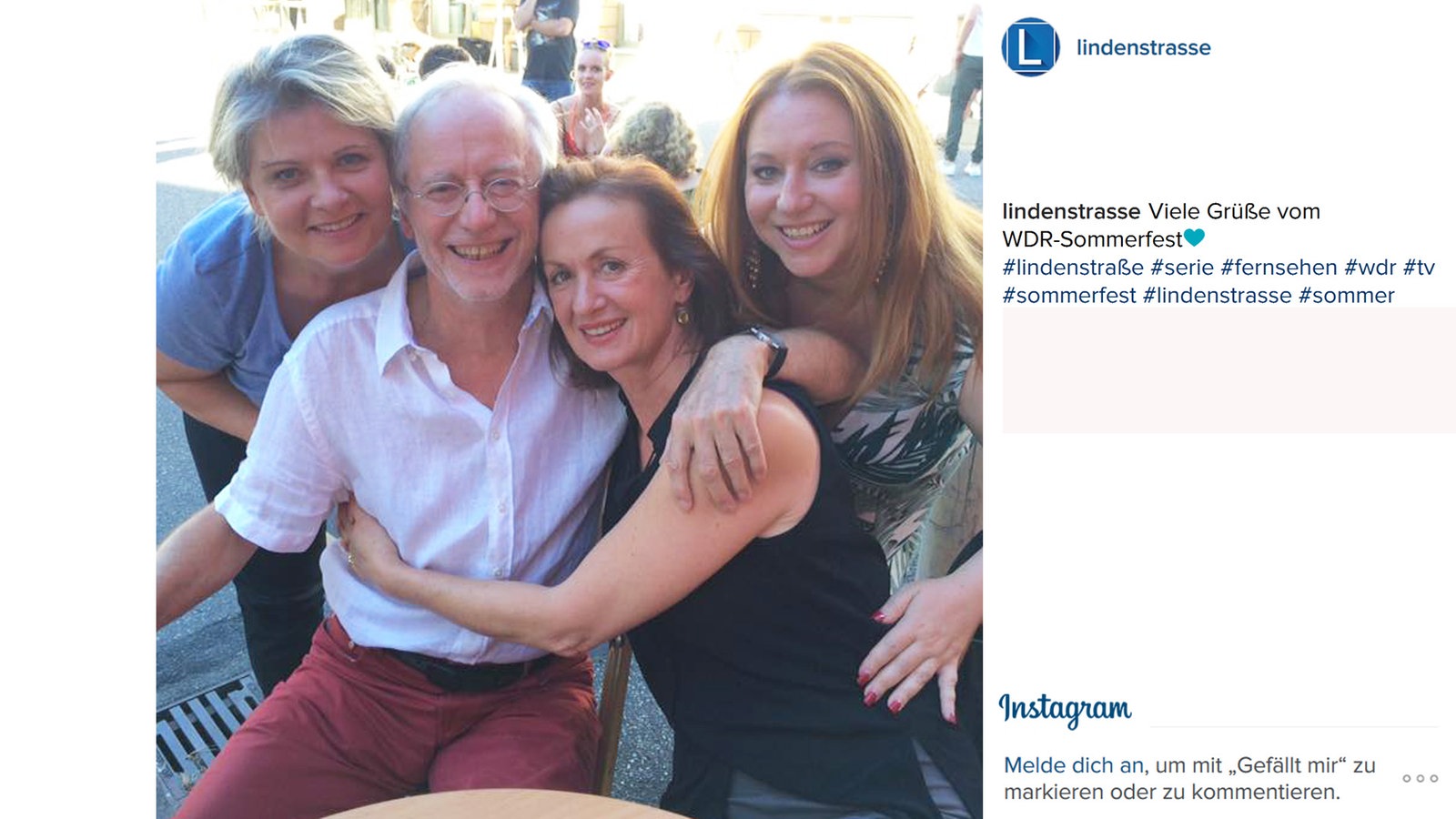 Lindenstraße bei Instagram