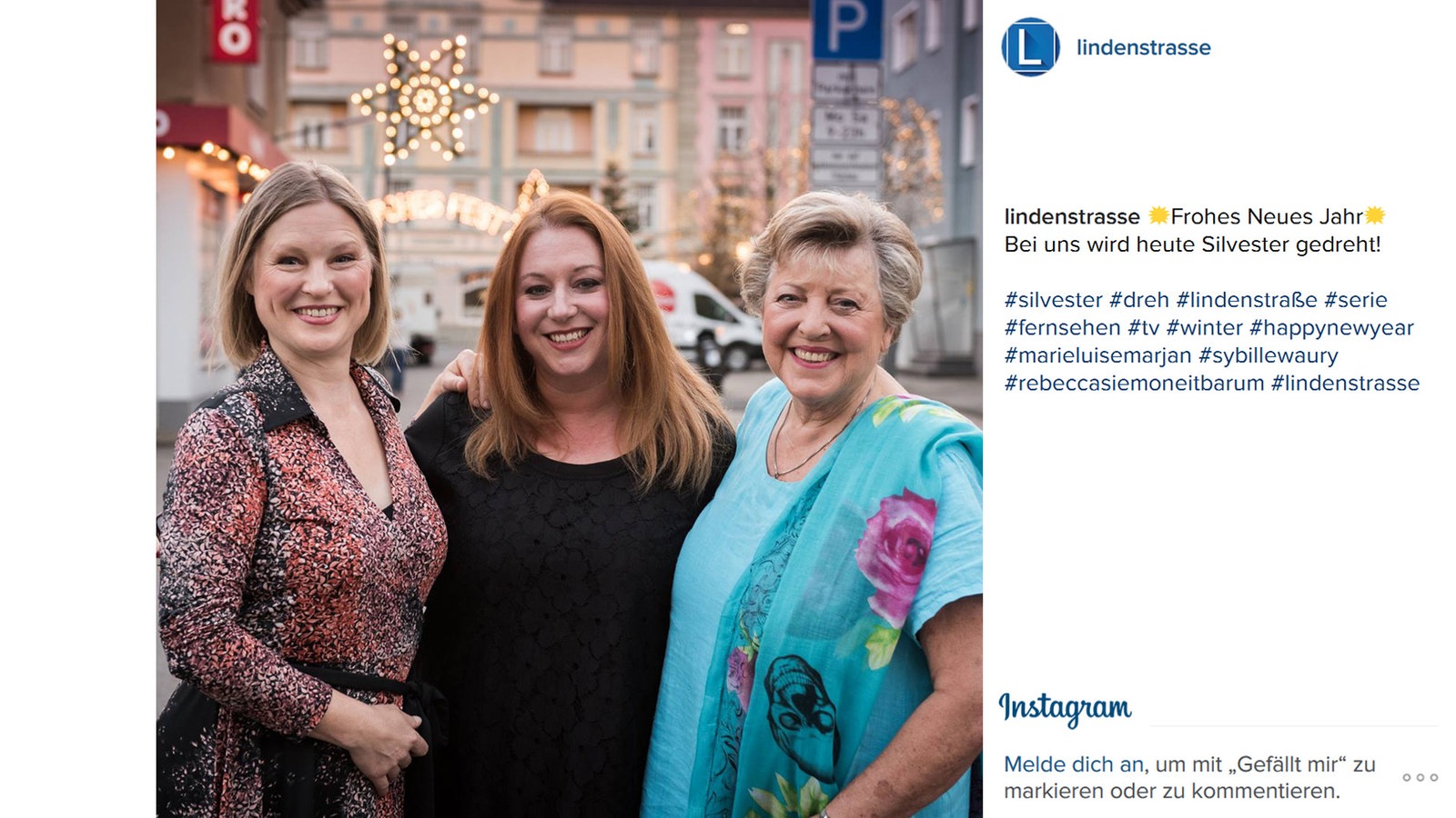 Lindenstraße bei Instagram