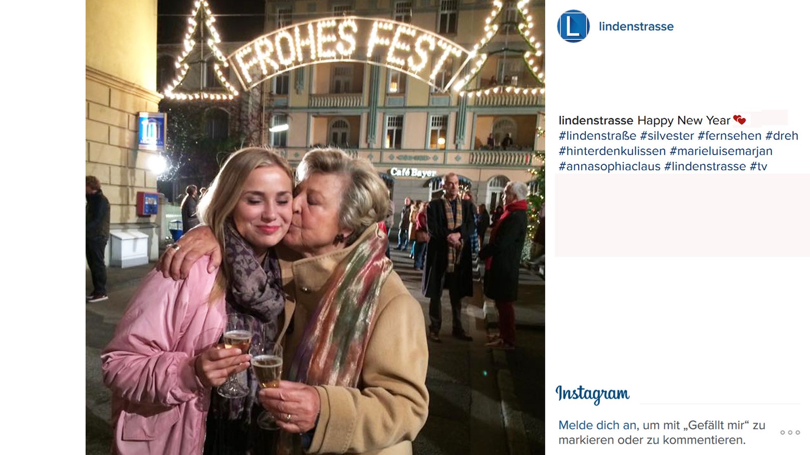 Lindenstraße bei Instagram