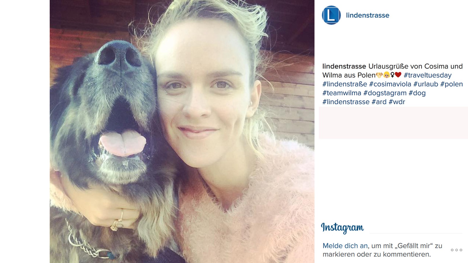 Lindenstraße bei Instagram