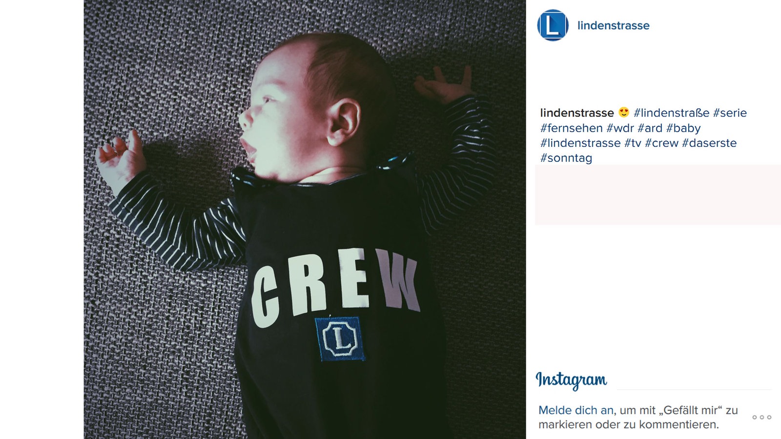Lindenstraße bei Instagram