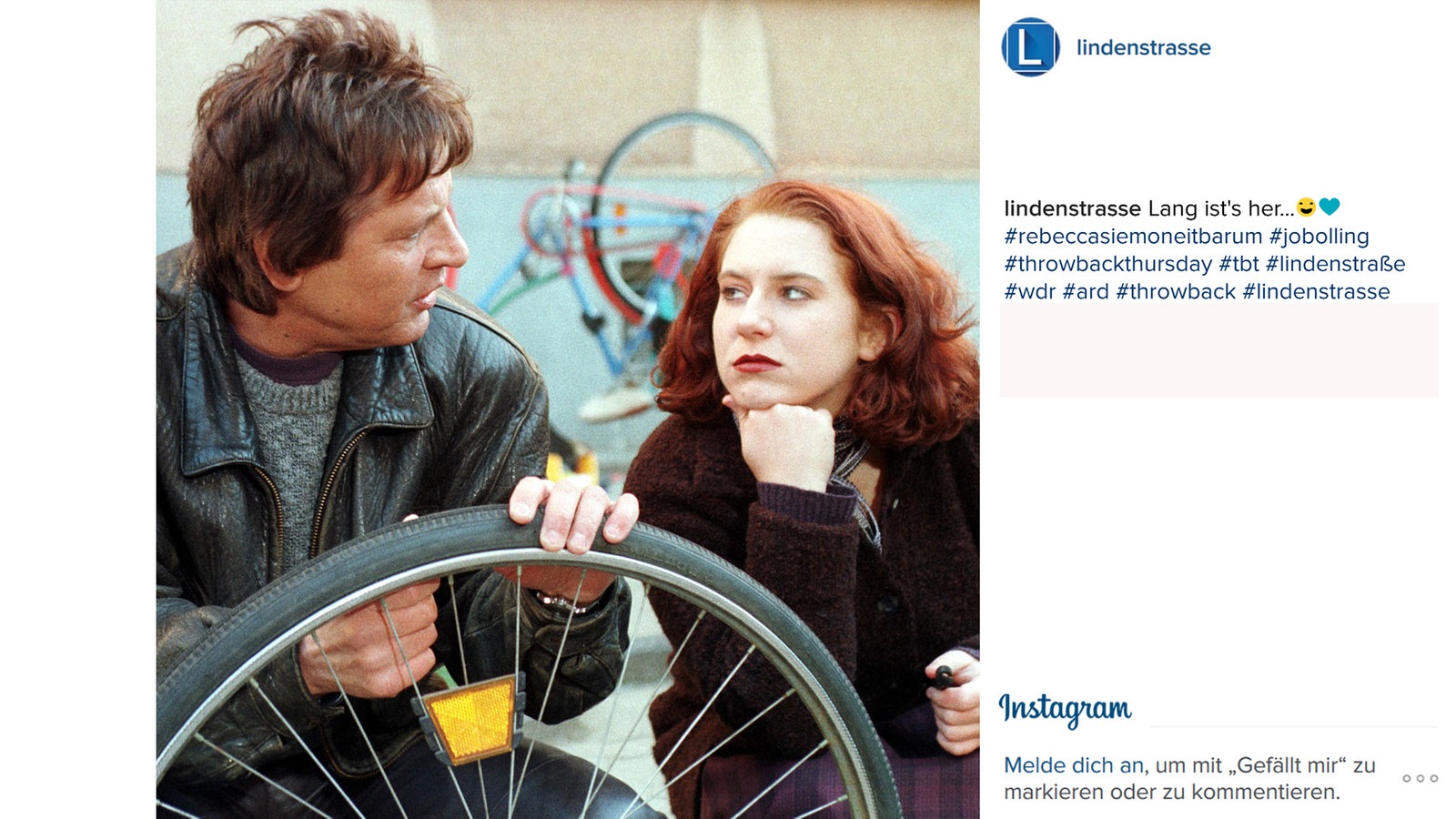 Lindenstraße bei Instagram