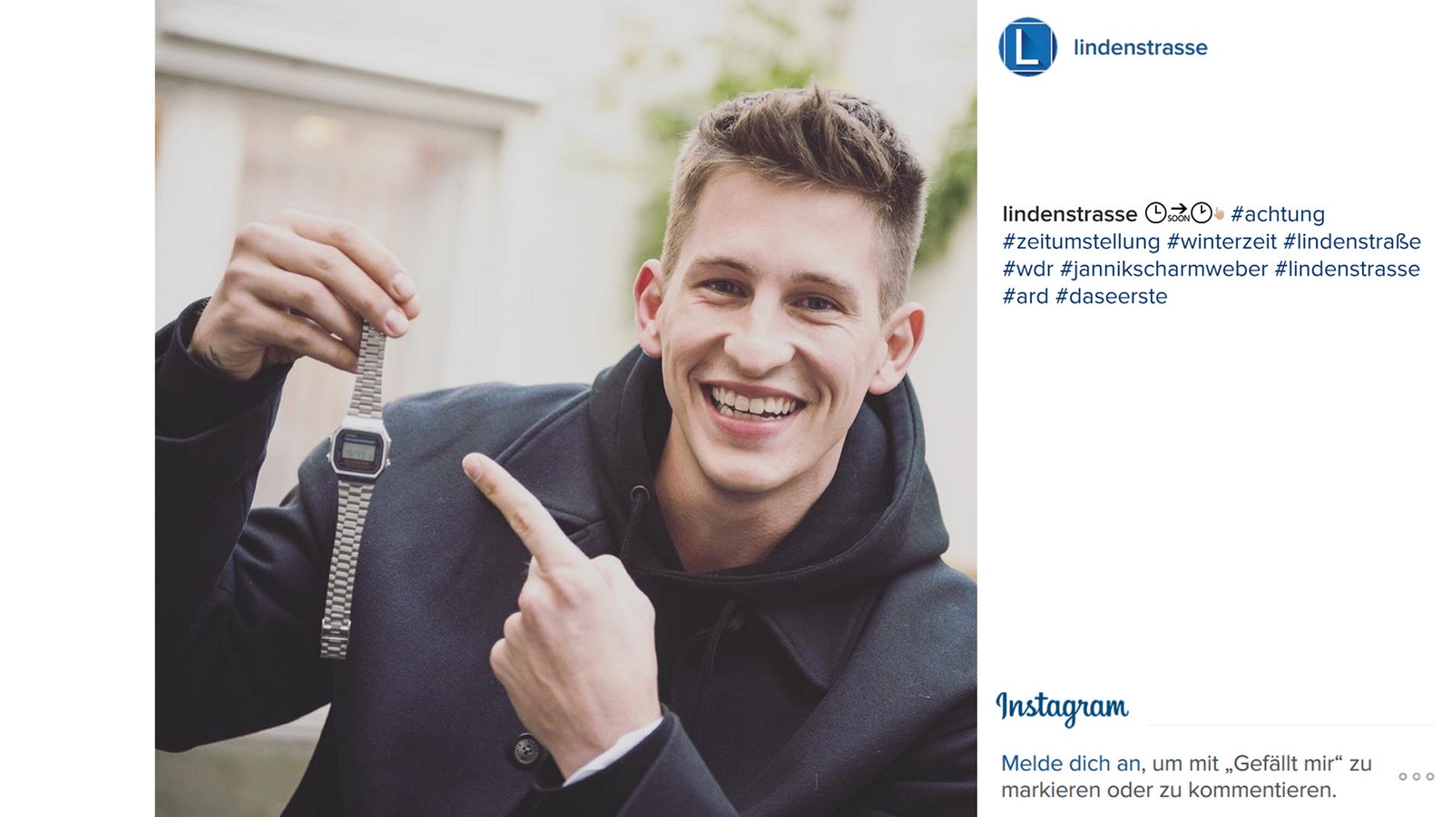 Lindenstraße bei Instagram