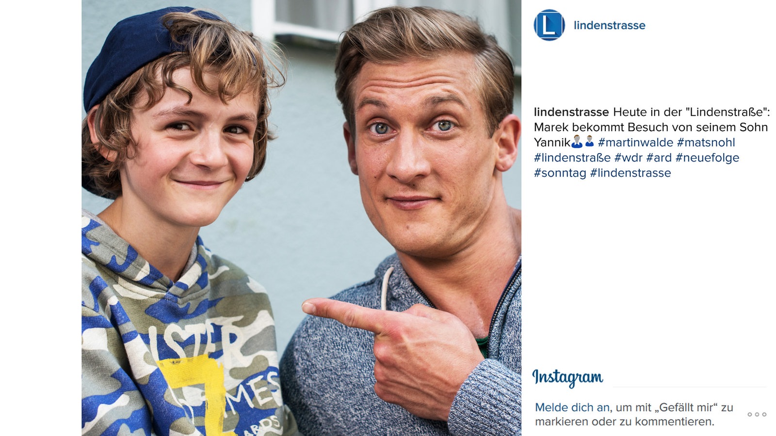 Lindenstraße bei Instagram