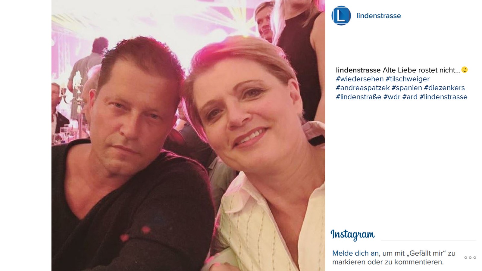Lindenstraße bei Instagram